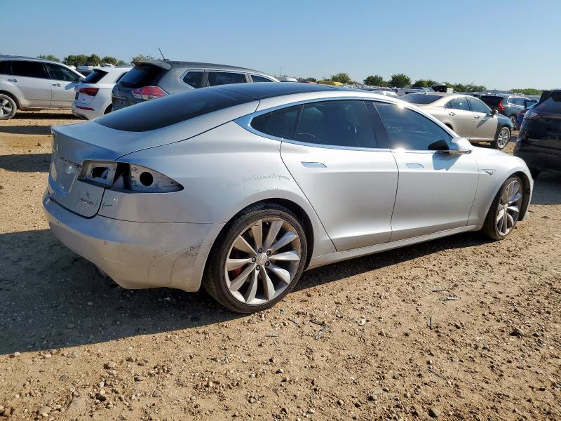 5YJSA1E46GF141903 - 2016 TESLA MODEL S Күміс фото 3
