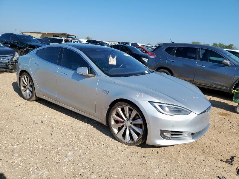 5YJSA1E46GF141903 - 2016 TESLA MODEL S Күміс фото 4