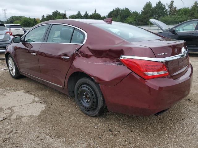 1G4GB5G31FF135351 - 2015 BUICK LACROSSE BURGUNDY photo 2
