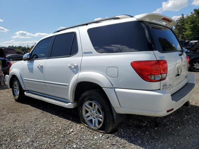 5TDBT48A37S281741 - 2007 TOYOTA SEQUOIA LIMITED WHITE photo 2