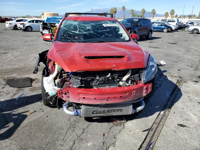 JM1BL1H42A1234892 - 2010 MAZDA SPEED 3 RED photo 5