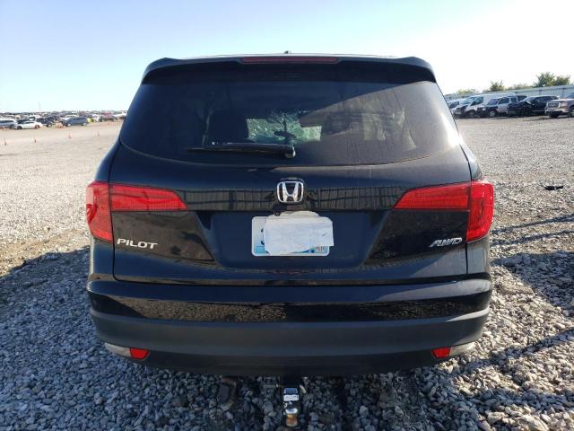 5FNYF6H53JB018371 - 2018 HONDA PILOT EXL BLACK photo 6