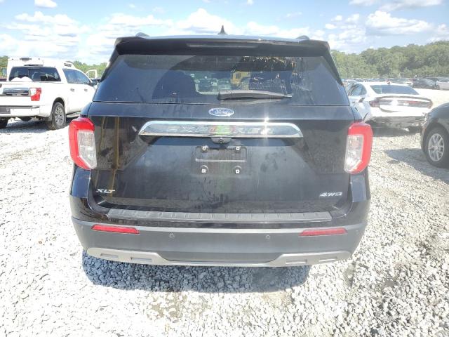 1FMSK8DH7NGA23402 - 2022 FORD EXPLORER XLT BLACK photo 6