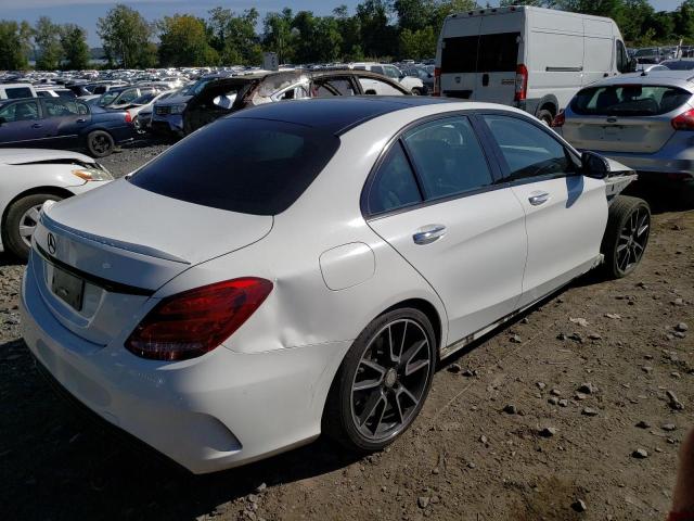 55SWF6EB6GU126668 - 2016 MERCEDES-BENZ C 450 4MATIC AMG WHITE photo 3