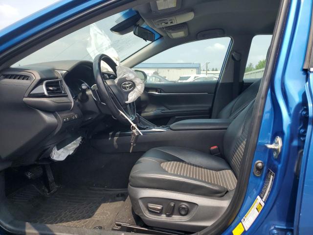 4T1B11HK0KU295884 - 2019 TOYOTA CAMRY L 蓝色 照片 7