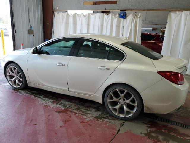 2G4GV5GV5D9226900 - 2013 BUICK REGAL GS WHITE photo 2