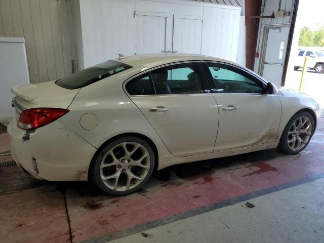 2G4GV5GV5D9226900 - 2013 BUICK REGAL GS WHITE photo 3