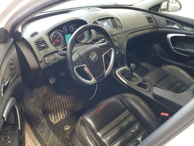 2G4GV5GV5D9226900 - 2013 BUICK REGAL GS WHITE photo 8