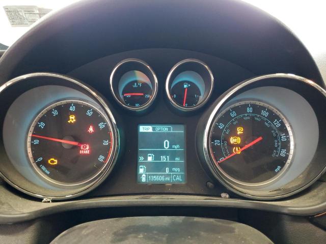 2G4GV5GV5D9226900 - 2013 BUICK REGAL GS WHITE photo 9