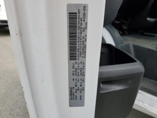 3C6TRVNGXLE109249 - 2020 RAM PROMASTER 1500 STANDARD WHITE photo 13