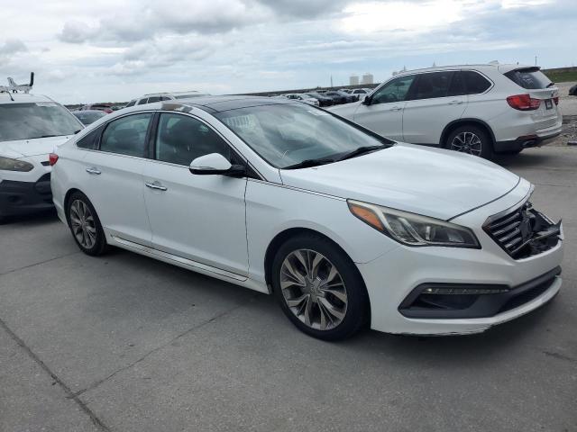 5NPE34AB5FH243688 - 2015 HYUNDAI SONATA SPORT WHITE photo 4