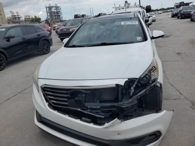 5NPE34AB5FH243688 - 2015 HYUNDAI SONATA SPORT WHITE photo 5