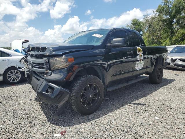 5TFRM5F17EX068061 - 2014 TOYOTA TUNDRA DOUBLE CAB SR BLACK photo 1