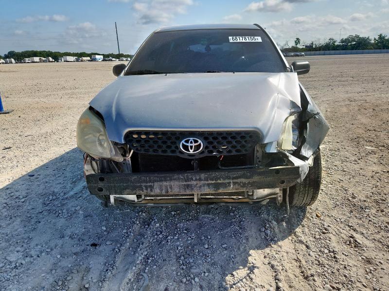 2T1KR32E33C022271 - 2003 TOYOTA COROLLA MA XR SILVER photo 5