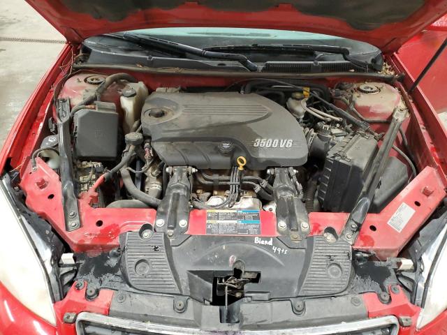2G1WB57K991291858 - 2009 CHEVROLET IMPALA LS RED photo 11