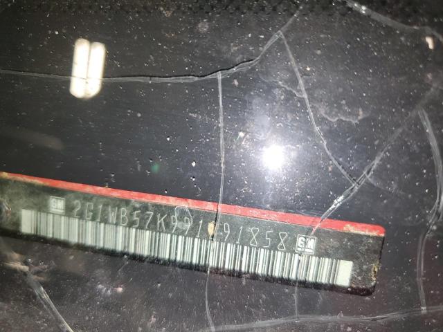 2G1WB57K991291858 - 2009 CHEVROLET IMPALA LS RED photo 13