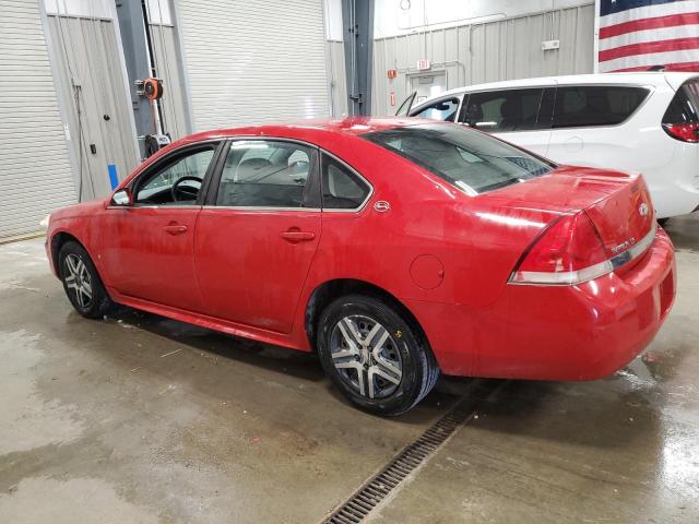 2G1WB57K991291858 - 2009 CHEVROLET IMPALA LS RED photo 2