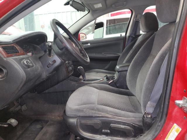 2G1WB57K991291858 - 2009 CHEVROLET IMPALA LS RED photo 7
