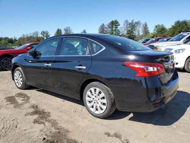 3N1AB7AP3KY390915 - 2019 NISSAN SENTRA S BLACK photo 2