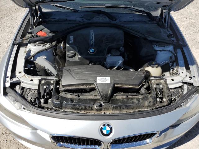 WBA3B1C54FK141510 - 2015 BMW 320 I SILVER photo 11