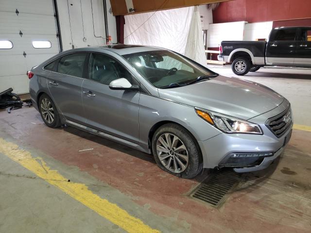 5NPE34AF6HH578447 - 2017 HYUNDAI SONATA SPORT Gümüş foto 4