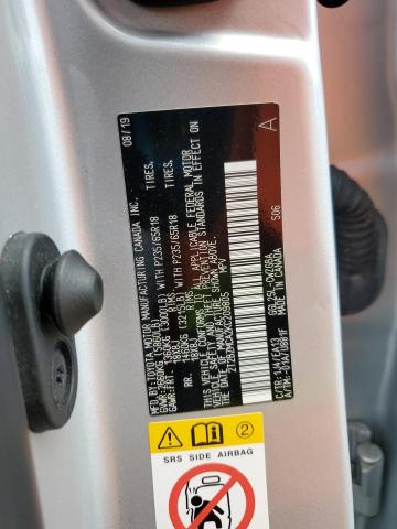 2T2BZMCA2KC209805 - 2019 LEXUS RX 350 BASE Argent photo 14