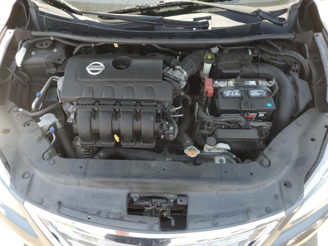 3N1AB7AP3FL645940 - 2015 NISSAN SENTRA S GRAY photo 11