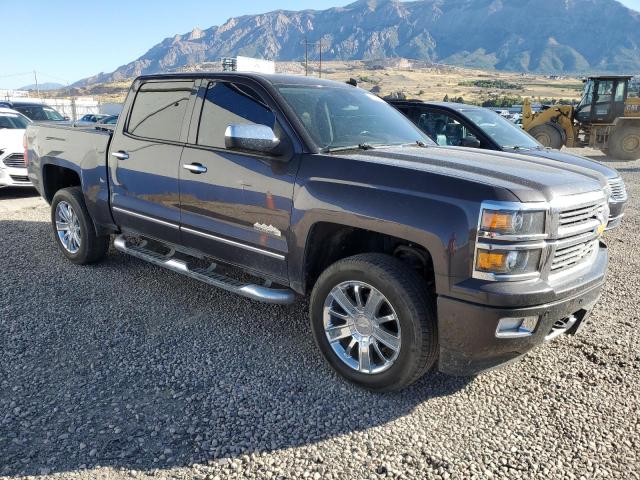 3GCUKTEC1EG551444 - 2014 CHEVROLET SILVERADO K1500 HIGH COUNTRY CHARCOAL photo 4