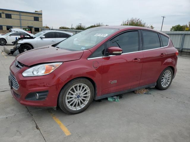 1FADP5CU6EL500572 - 2014 FORD C-MAX PREMIUM RED photo 1