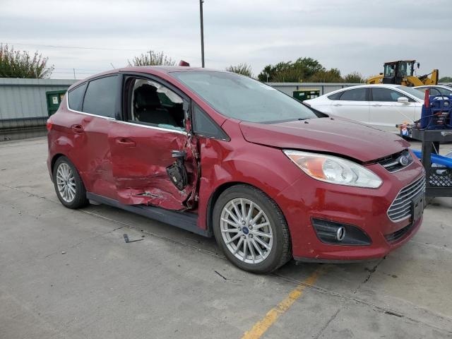 1FADP5CU6EL500572 - 2014 FORD C-MAX PREMIUM RED photo 4