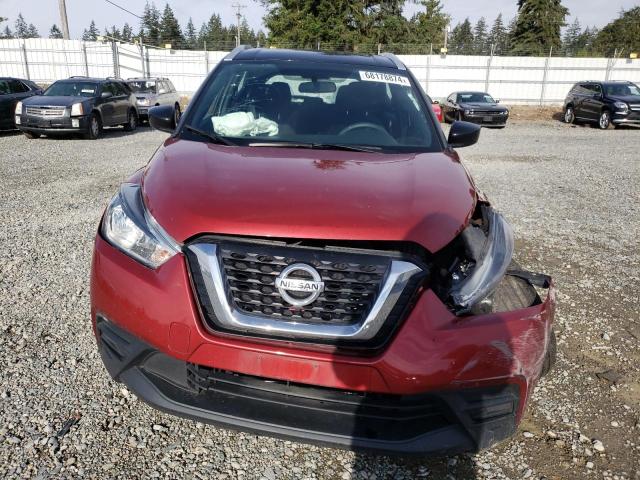 3N1CP5CU9KL479614 - 2019 NISSAN KICKS S RED photo 5