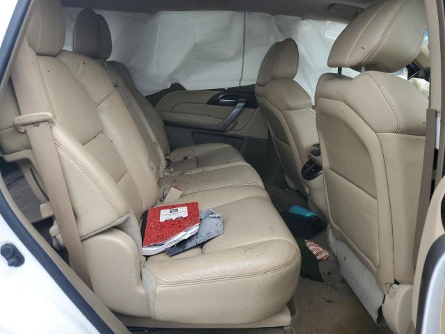 2HNYD2H38CH506607 - 2012 ACURA MDX TECHNOLOGY 白色 照片 10