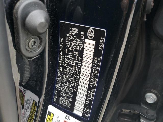 4T1G11AK2PU742612 - 2023 TOYOTA CAMRY SE NIGHT SHADE BLACK photo 24