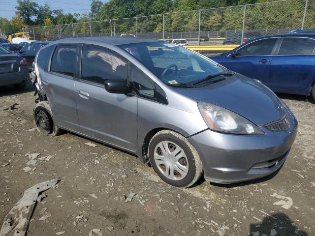 JHMGE8H28AC030091 - 2010 HONDA FIT SILVER photo 4