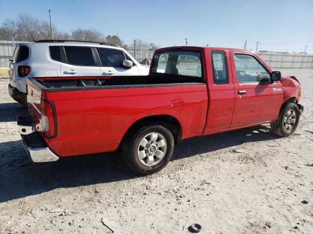 1N6DD26S8WC375214 - 1998 NISSAN FRONTIER KING CAB XE RED photo 3