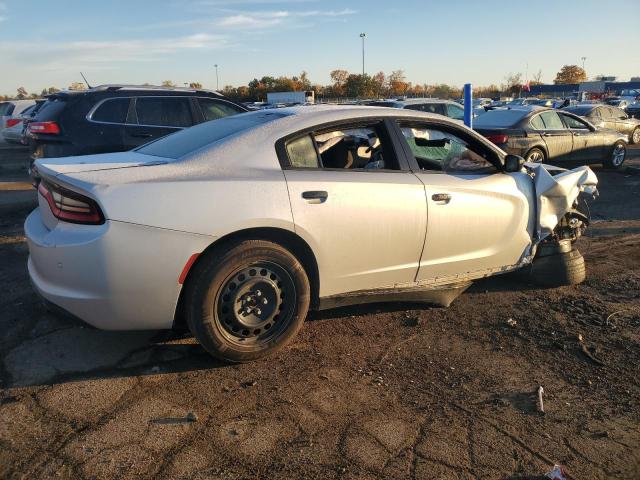 2C3CDXKT0JH189168 - 2018 DODGE CHARGER POLICE SILVER photo 3