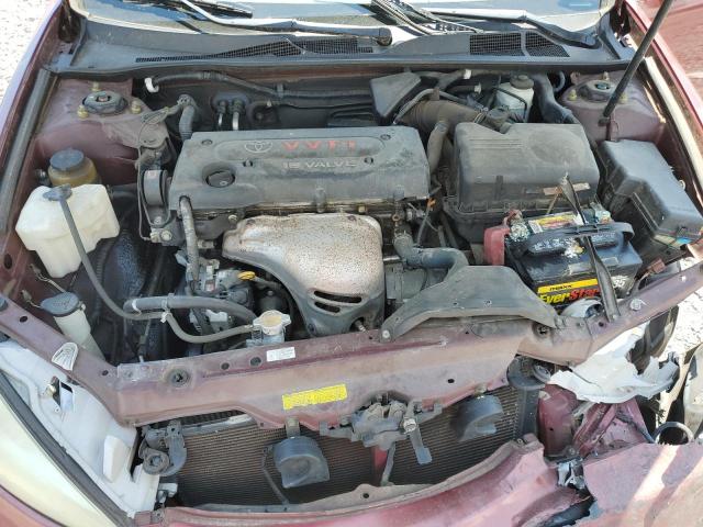 4T1BE32K74U333123 - 2004 TOYOTA CAMRY LE RED photo 11