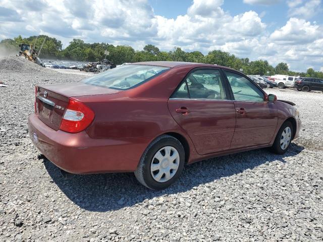 4T1BE32K74U333123 - 2004 TOYOTA CAMRY LE RED photo 3