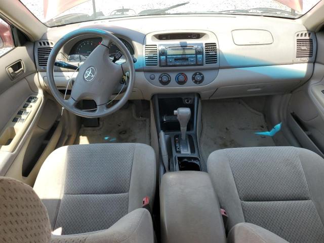 4T1BE32K74U333123 - 2004 TOYOTA CAMRY LE RED photo 8