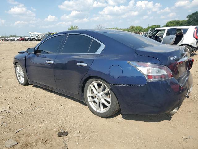 1N4AA5AP3EC452823 - 2014 NISSAN MAXIMA S BLUE photo 2