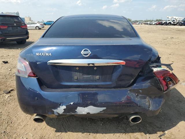 1N4AA5AP3EC452823 - 2014 NISSAN MAXIMA S BLUE photo 6