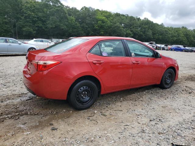 2T1BURHE1JC124304 - 2018 TOYOTA COROLLA L წითელი ფოტო 3