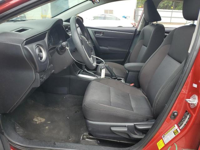 2T1BURHE1JC124304 - 2018 TOYOTA COROLLA L წითელი ფოტო 7