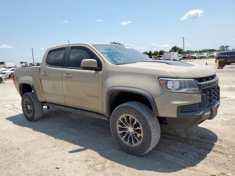 1GCGTEEN4N1297962 - 2022 CHEVROLET COLORADO ZR2 TAN photo 4