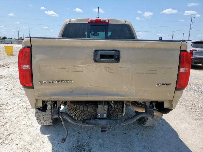 1GCGTEEN4N1297962 - 2022 CHEVROLET COLORADO ZR2 TAN photo 6