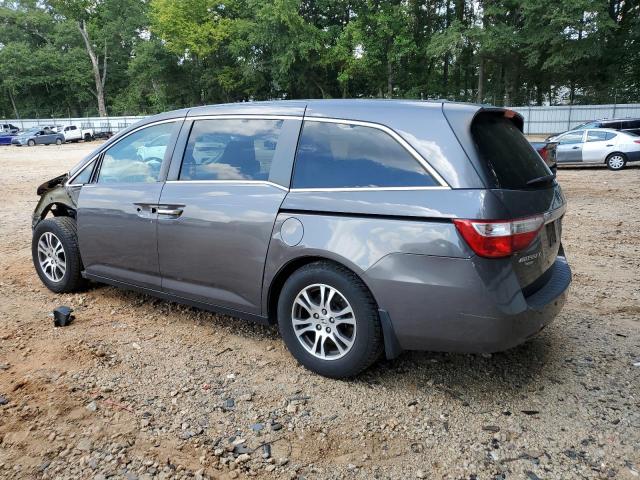 5FNRL5H60DB091329 - 2013 HONDA ODYSSEY EXL GRAY photo 2