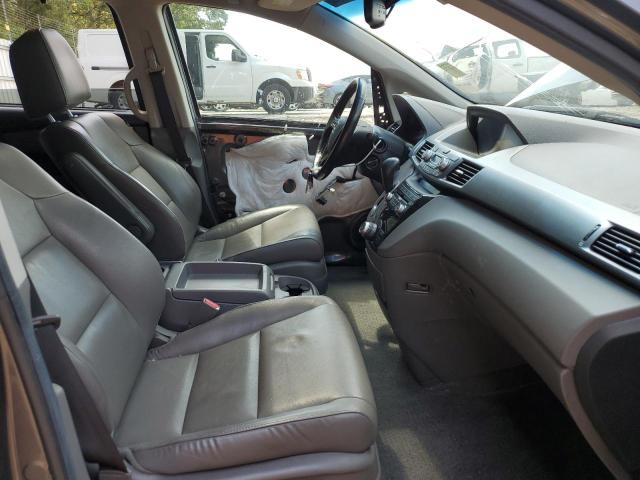 5FNRL5H60DB091329 - 2013 HONDA ODYSSEY EXL GRAY photo 7