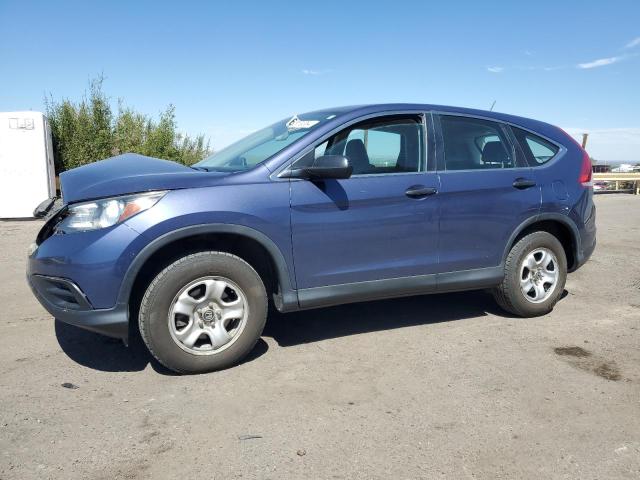 2HKRM4H37DH658361 - 2013 HONDA CR-V LX BLUE photo 1