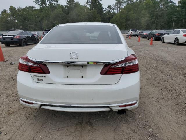 1HGCR2F81HA012385 - 2017 HONDA ACCORD EXL WHITE photo 6