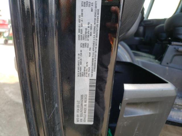 3C6LRVDG8ME523035 - 2021 RAM PROMASTER 2500 HIGH BLACK photo 13